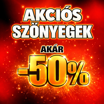 Akciós szőnyegek olcsón akár 50% kedvezménnyel webshop