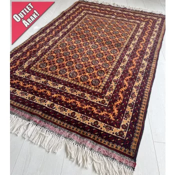   Kézi csomózású perzsa szőnyeg afghan kaukázus prémium 145x99cm