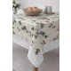 Asztalterítő Pvc Aliz Lila szőlős csipkés 122x152cm