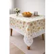 Asztalterítő Pvc Aliz színes Vadvirág csipkés 132x178cm