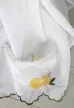 Kész függöny Alíz Konyhai vitrázs voile Citrom 