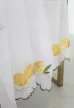 Kész függöny Alíz Konyhai vitrázs voile Citrom 