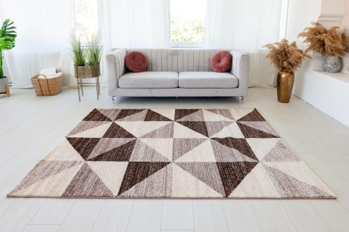 Modern szőnyeg Alina 2452 (Brown) 120x170cm Bézs