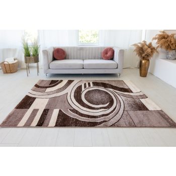 Modern szőnyeg Alina 2453 (Brown) 120x170cm Bézs