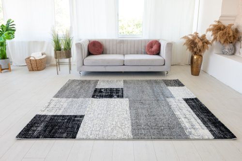 Modern szőnyeg Alina 2458 (Grey) 200x280cm Szürke