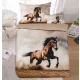 Ágyneműhuzat Animals új barna lovas 3 részes