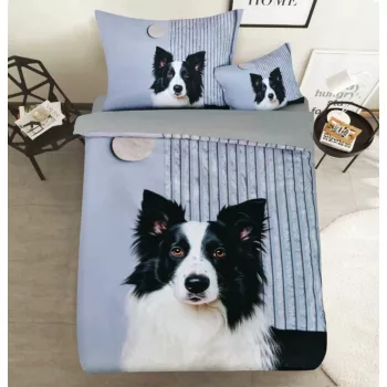 Ágyneműhuzat Animals új Border Collie kutyás 3 részes