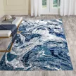 Modern szőnyeg Mykonos 7474 (Navy) 40x70cm Kék