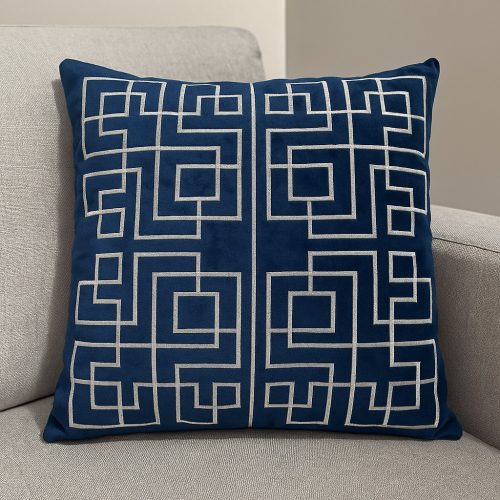 Athen modern kék pàrnahuzat 45x45cm