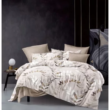 Agyneműhuzat Aubrey bézs fűzfa leveles