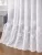 Függöny méteráru Azrah Jacquard Pitypang minta 160cm magas Fehér