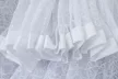 Függöny méteráru Azrah Jacquard Pitypang minta 160cm magas Fehér