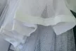 Kész függöny Azrah fehér Márvány margaréta minta 