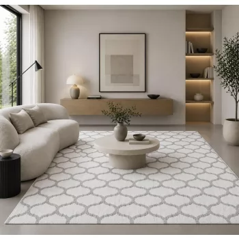 Modern szőnyeg Nordic 3718 (Cream Grey) 