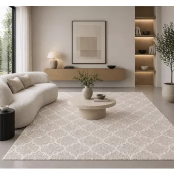 Modern szőnyeg Nordic 3718 (Beige) 