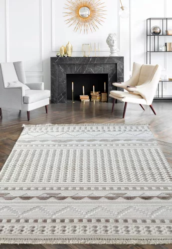Modern szőnyeg Baldahin 9102 (Beige) 80x150cm Bézs