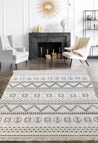 Modern szőnyeg Baldahin 9116 (Beige) 80x150cm Bézs