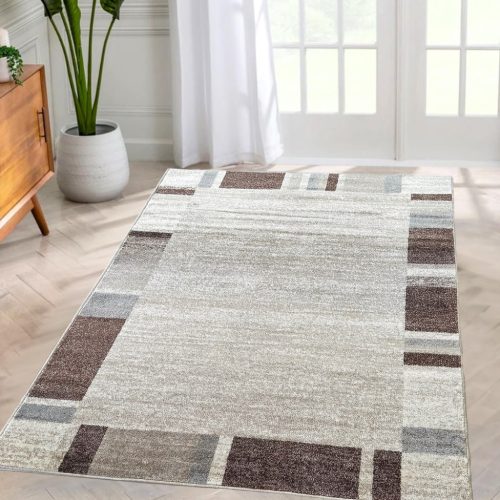 Modern Szőnyeg Balance 60051 (Beige) 200x290cm Bézs Szürke