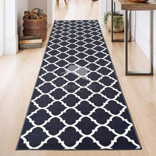 Futószőnyeg Berber modern 67cm széles méteráru Antracit