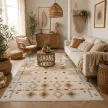 Modern szőnyeg Bohemia 3574 (Cream D Beige) 60xszett 3db os Színes