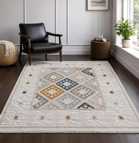 Modern szőnyeg Bohemia 3575 (Cream D Beige) 60xszett 3db os Színes