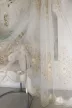 Kész függöny Bolero 77 Barokk törtfehér Krém minta 280x250cm 