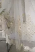 Kész függöny Bolero 77 Barokk törtfehér Krém minta 280x250cm 