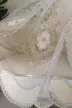 Kész függöny Bolero 77 Barokk törtfehér Krém minta 280x250cm 