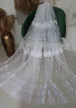 Függöny méteráru Brillant 77 Fehér 280cm magas