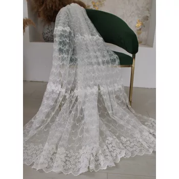 Kész függöny Brillant Krém Leveles 