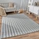 Modern szőnyeg Bubble (Light Grey) 80x250cm Világos Szürke