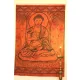 Indiai Ágytakaró Buddha pamut Narancs  205x230cm