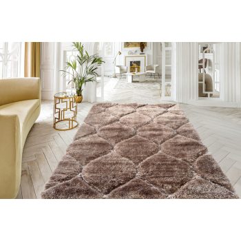 Shaggy szőnyeg California 3D 313 (Cream) 120x170cm Krém