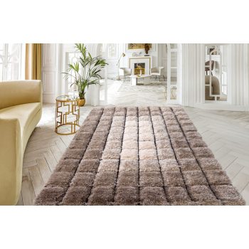 Shaggy szőnyeg California 3D 316 (Beige)