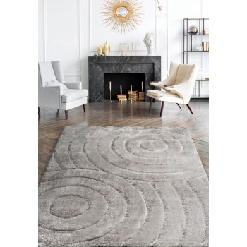 Shaggy szőnyeg California 3D 324 (Grey) 