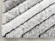 Shaggy szőnyeg California 3D 563 (Grey White) 60x110cm Szürke-Fehér