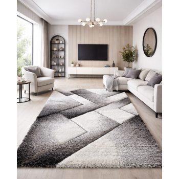 Shaggy szőnyeg California 3D 716 grey