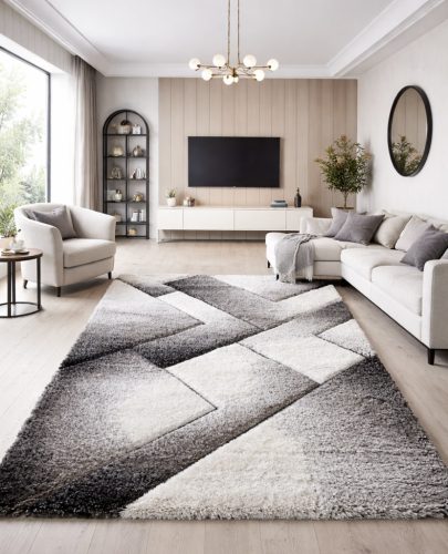Shaggy szőnyeg California 3D 716 grey