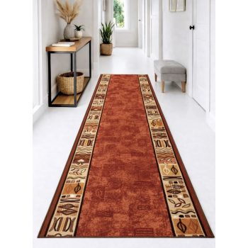 Futószőnyeg Carol Levél minta Terra 