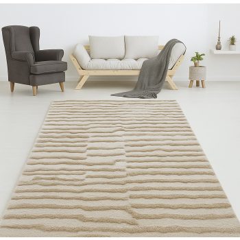 Modern szőnyeg Cozy Lux 3192 (Beige) 120x170cm Bézs-Krém