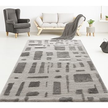 Modern szőnyeg Cozy Lux 3209 (L.Grey) 120x170cm Szürke