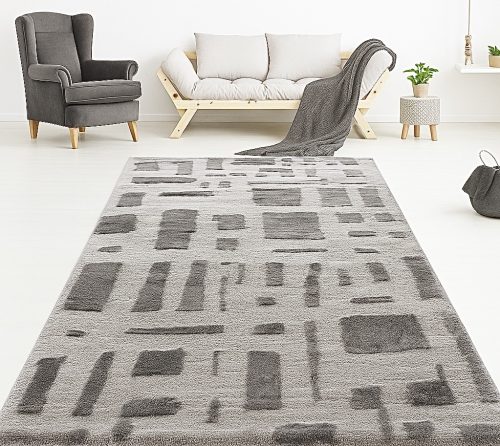 Modern szőnyeg Cozy Lux 3209 (L.Grey) 120x170cm Szürke