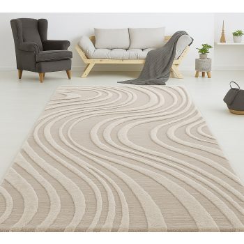 Modern szőnyeg Cozy Lux 3325 (Beige) 60x110cm Bézs-Krém