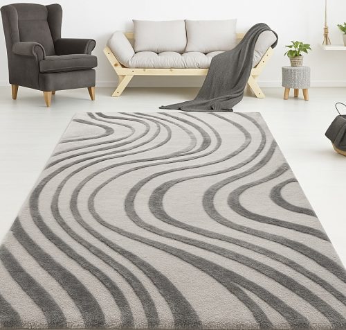 Modern szőnyeg Cozy Lux 3325 (L.Grey) 160x230cm Szürke