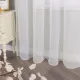 Krém kész voile függöny modern nappaliba