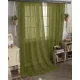 Függöny méteráru Lux Voile Damaskus 290cm magas Zöld