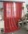 Függöny méteráru Lux Voile Damaskus 290cm magas Piros