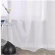 Kész függöny Damaskus voile Fehér 300x280cm Rúdra húzható