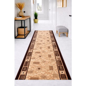 Futószőnyeg Darwin szemes 80cm széles méteráru Bézs