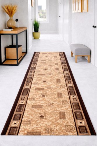 Futószőnyeg Darwin szemes 80cm széles méteráru Bézs